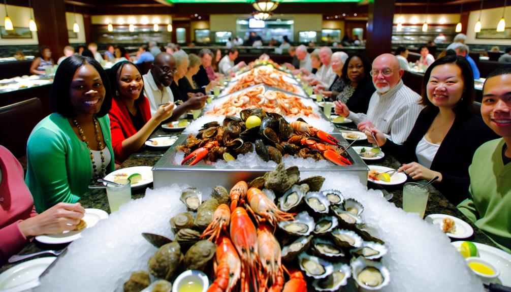 delicious seafood buffet options