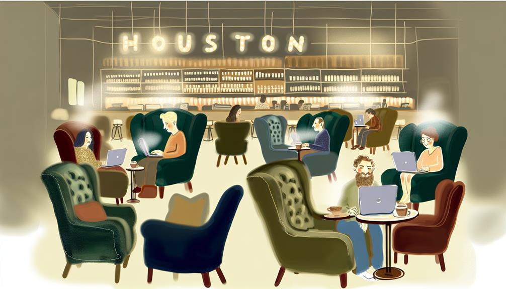 houston cafes with wi fi
